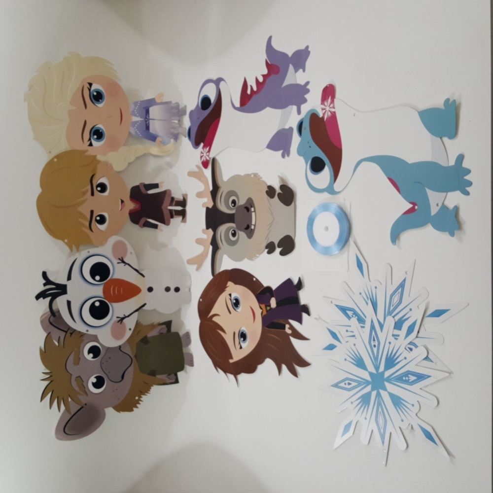 10pc Wall Hanging 12-13" Poster board Party Classroom Home decor
